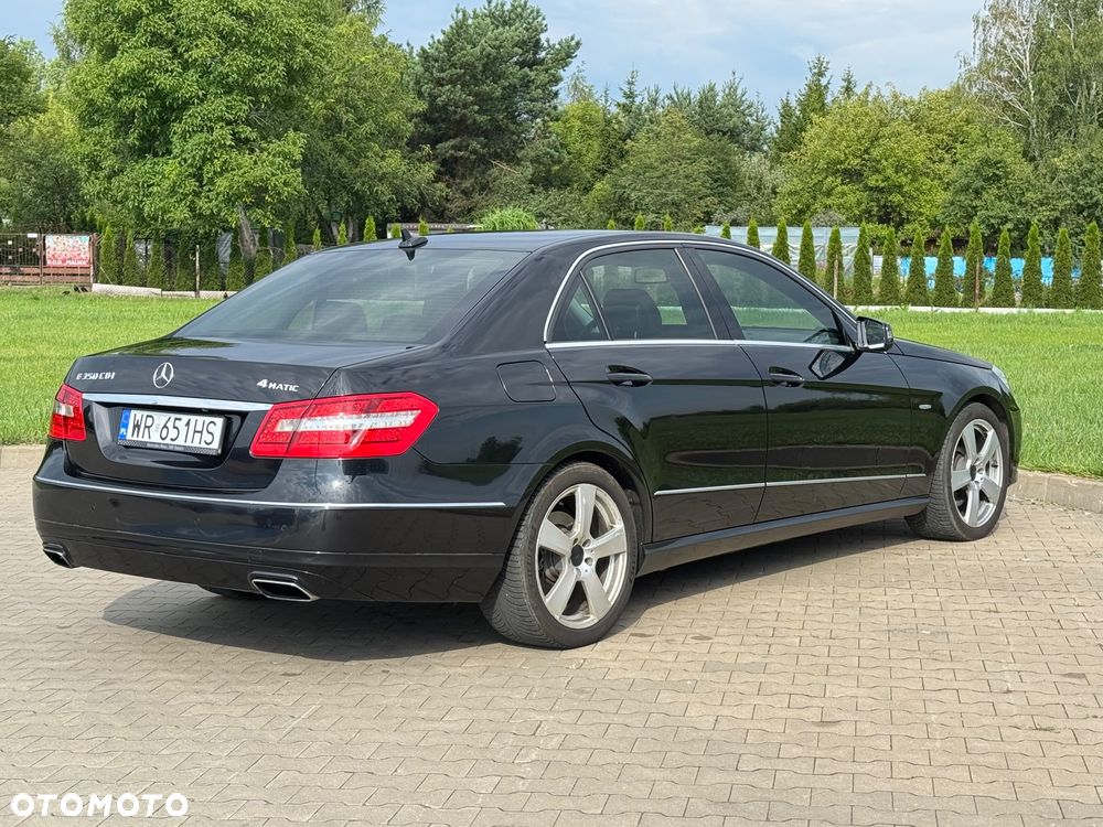 Mercedes-Benz Klasa E 350 CDI 4-Matic BlueEff Avantgarde - 6