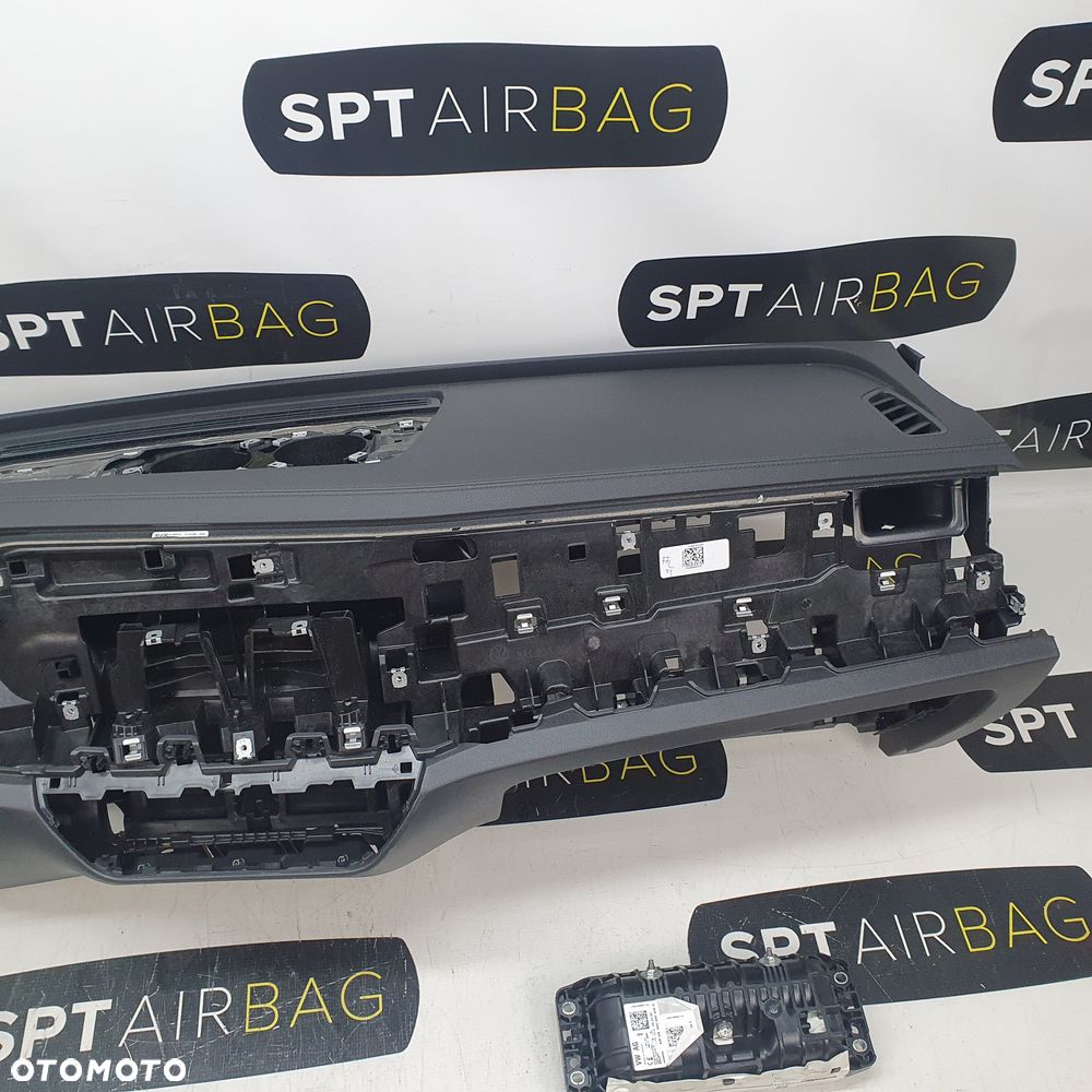 VW PASSAT B9 DESKA ROZDZIELCZA KONSOLA KOKPIT PULPIT PODUSZKI AIRBAG AIR BAG PASY KIT SET - 4
