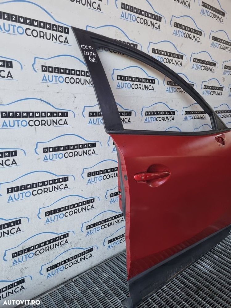 Usa Dreapta Fata Mazda CX - 5 2012 - 2015 SUV 4 Usi Rosu (1074) FARA DIFUZOR - 2