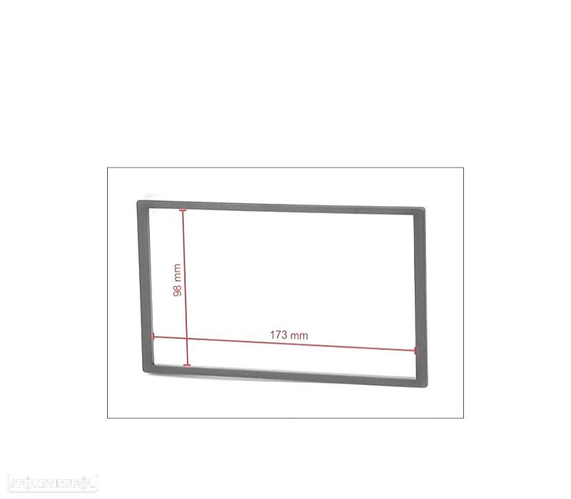 MOLDURA UNIVERSAL RADIO 2-DIN 173*98 MM - 4