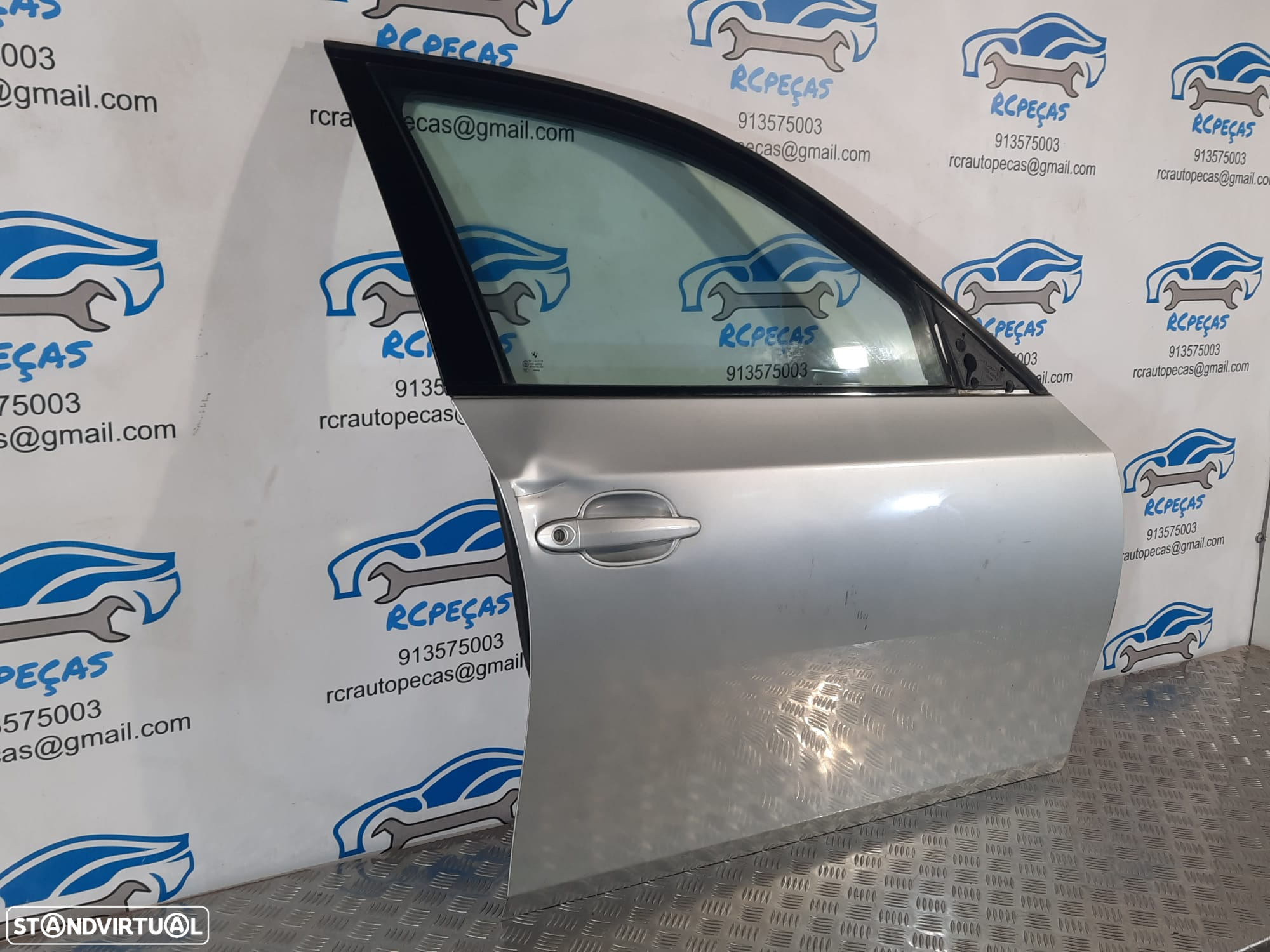 PORTA PORTAS FRENTE FRONTAL DIREITA BMW 41517202340 7202340 BMW SERIE 5 E60 E61 FECHO ELEVADOR MOTOR PUXADOR VIDRO - 9