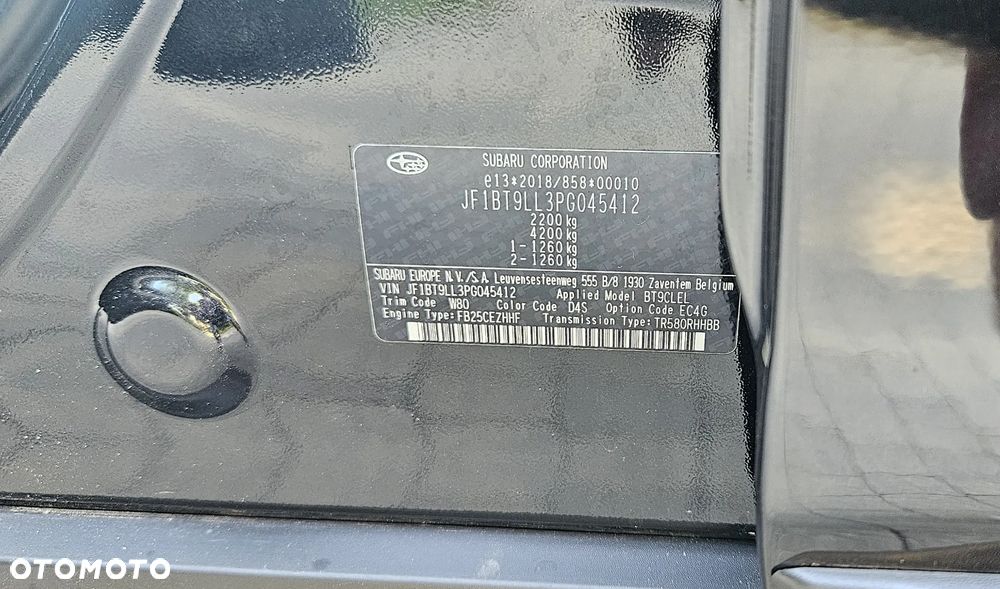 Subaru Outback 2.5i Platinum (EyeSight) Lineartronic - 37