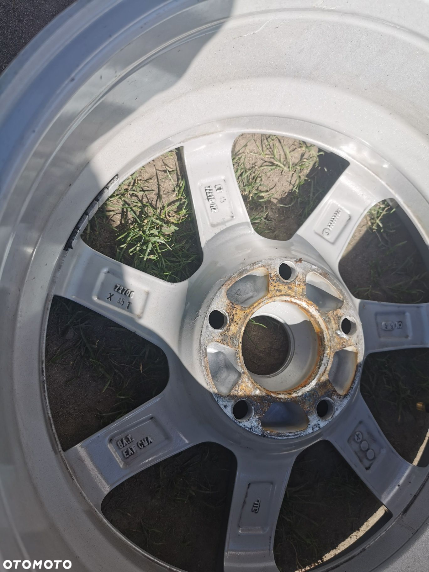Komplet Felg aluminiowych  ET45 7x16 BMW 72706 KBA51117 - 8