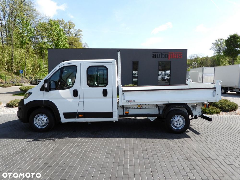 Peugeot BOXER  WYWROTKA PODWÓJNA KABINA DOKA 7 MIEJSC TEMPOMAT KLIMATYZACJA  140KM - 9