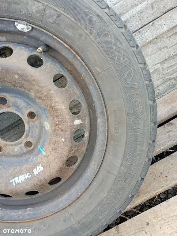 felga stalowa opona fulda koło zapasowe 205/65r16c et50 5x118 trafic ii vivaro a - 4