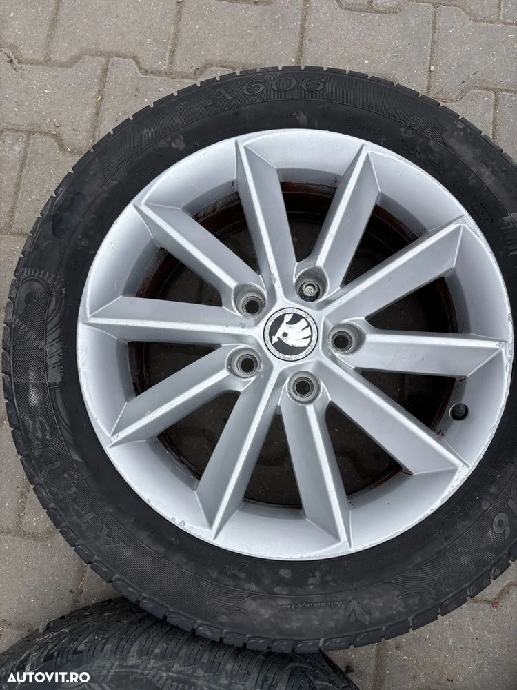 Set Jante/Set roti Skoda Octavia 3 205/55/16 - 2