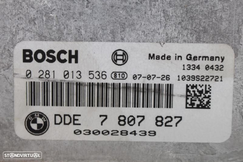 Centralina De Motor Bmw 3 Coupé (E92)  0281013536 / 7807827 / 0 281 01 - 2