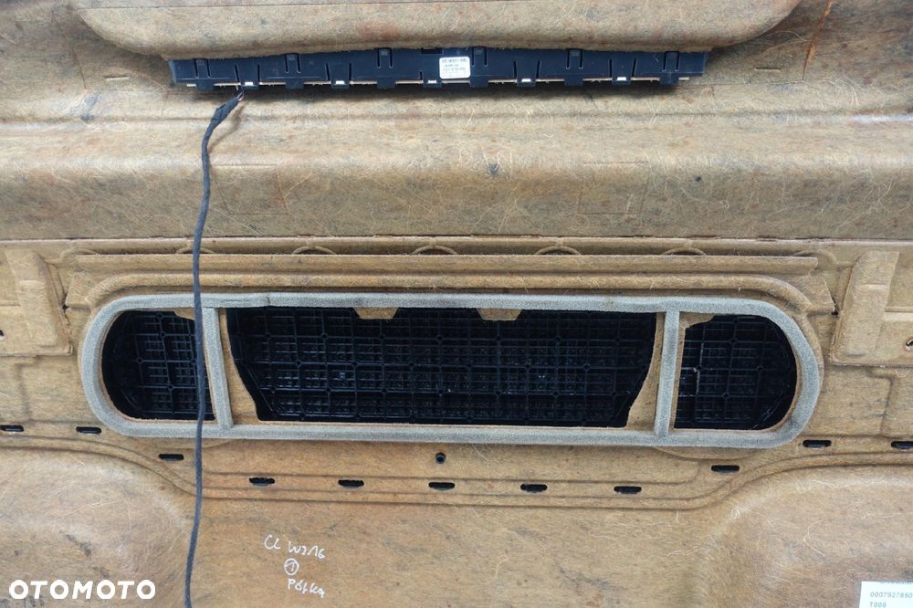 Mercedes C216 W216 TYLNA PÓŁKA BAGAŻNIKA tył - 4