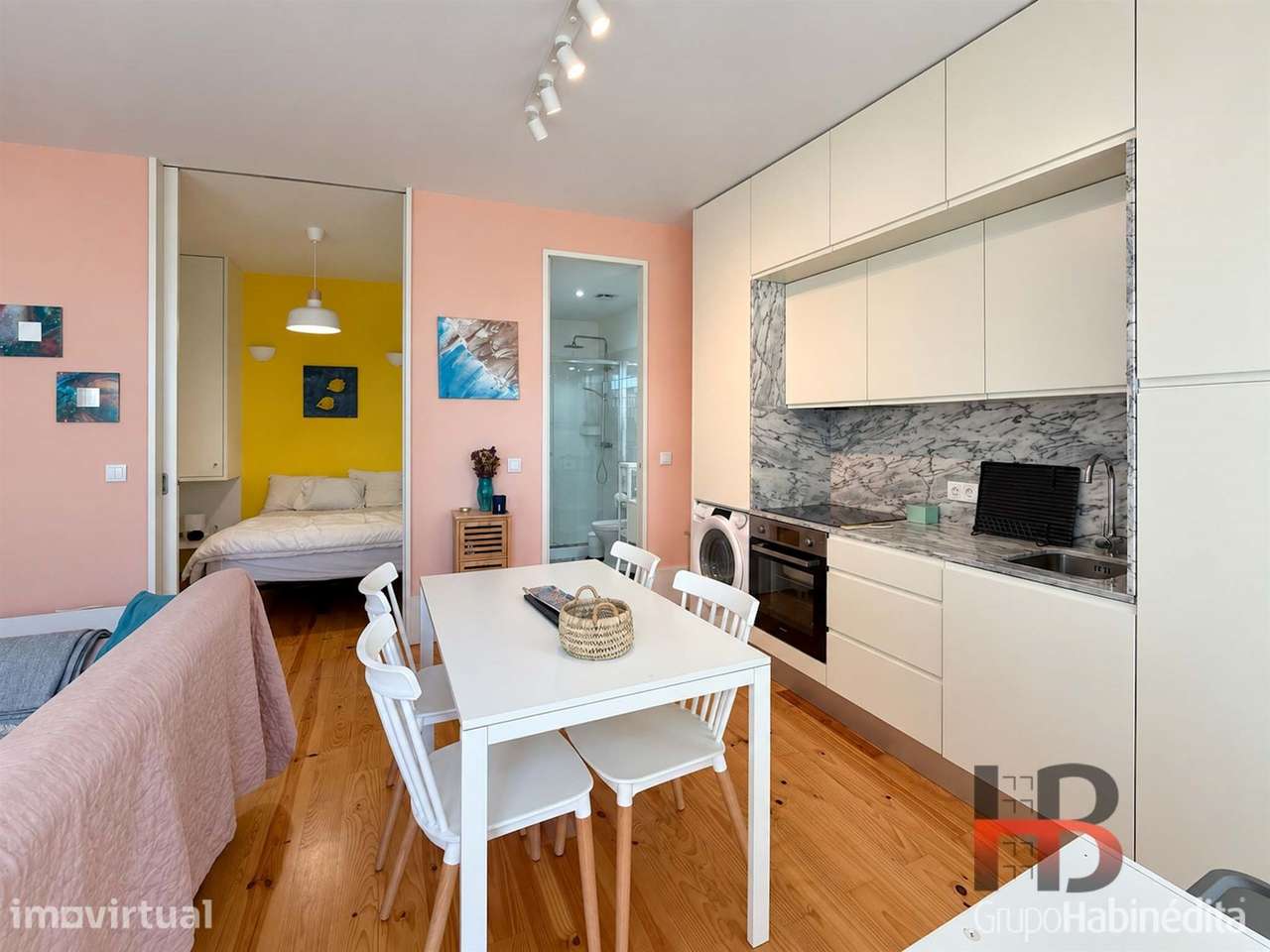 Apartamento T1 Arrendamento em Cedofeita, Santo Ildefonso, Sé, Miragai - Grande imagem: 4/18