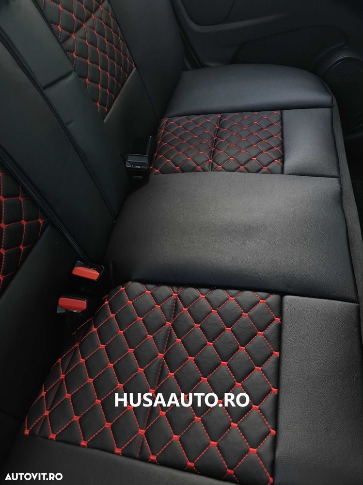 MODEL JT Huse scaun auto piele ecologica  set complet - 5
