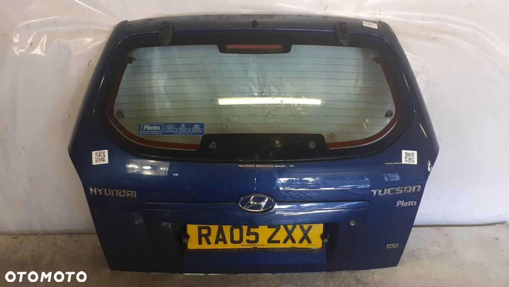 / KLAPA TYŁ TYLNA BAGAŻNIKA HYUNDAI TUCSON GRANAT GRANATOWA DO MALOWANIA ! - 1