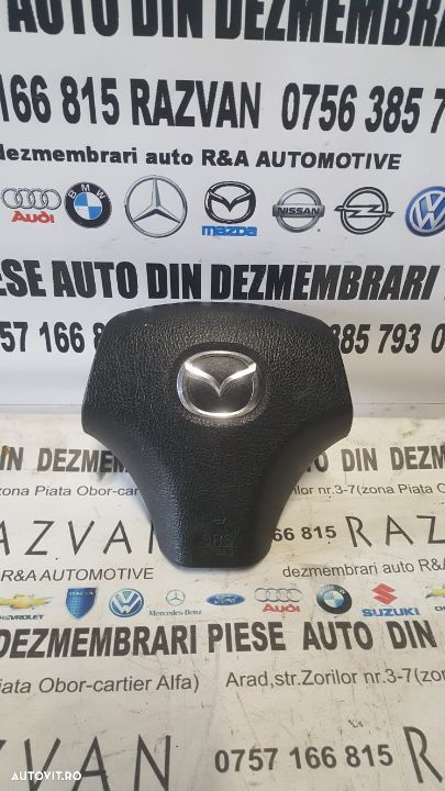 Airbag Volan Mazda 6 Dezmembrez Mazda 6 Livram Oriunde In Tara - 1