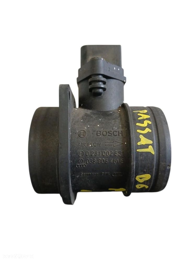 PRZEPŁYWOMIERZ VW PASSAT B6 1.9 TDI 038906461B 0281002531 PASSAT B6 - 2