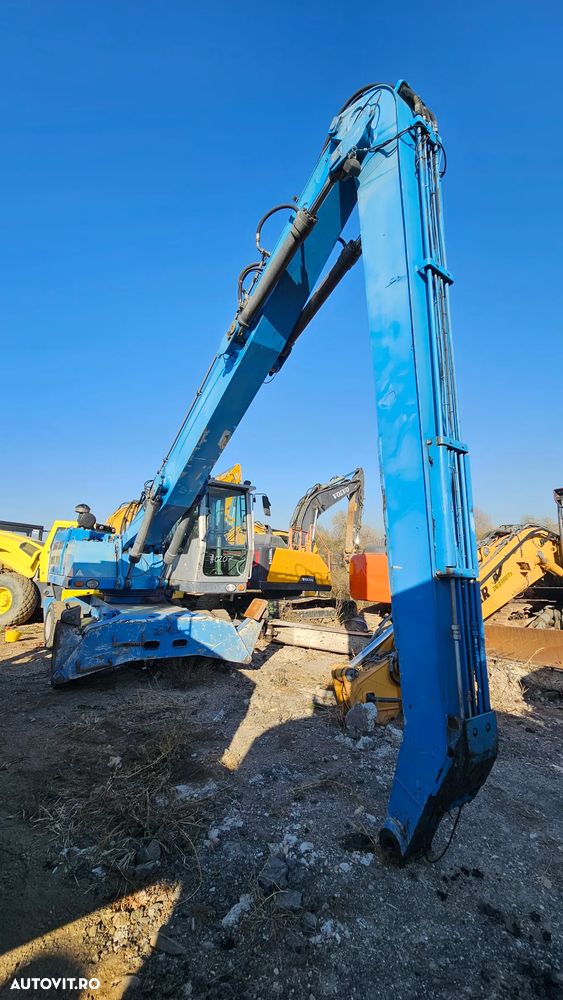 Fuchs MHL 335 Terex Excavator pe roti pentru fier vechi - 3