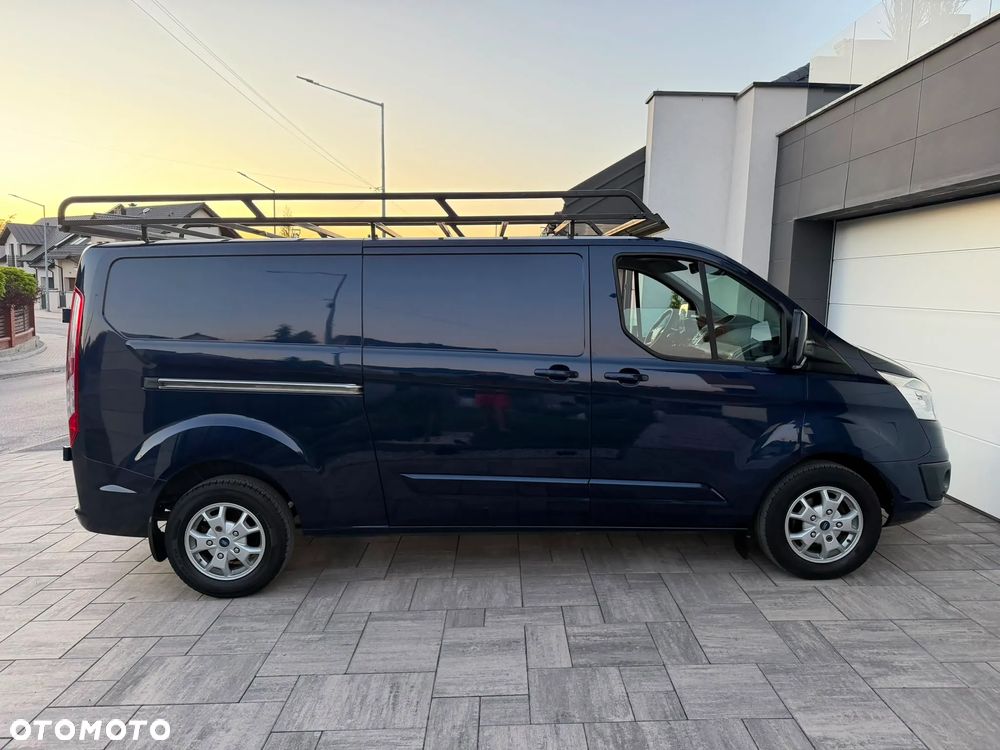 Ford CUSTOM L2H1 Długi Klima Elektryka Navi Tempomat Furgon 3os. 2xPdc Hak - 4