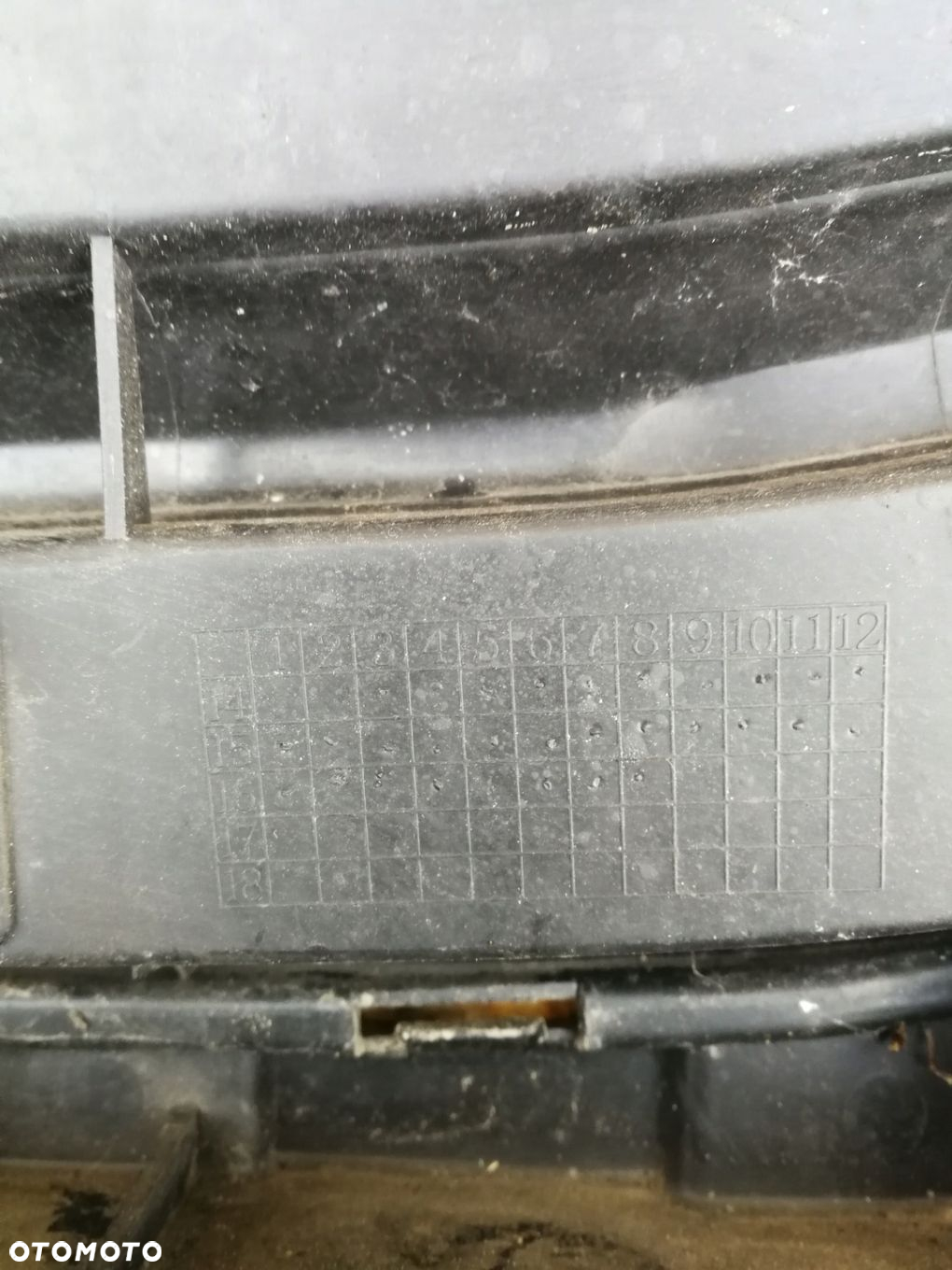 SUZUKI CELERIO 14- ATRAPA KRATKA GRILL ZDERZAKA PRZEDNIEGO 71741-84M0 - 9