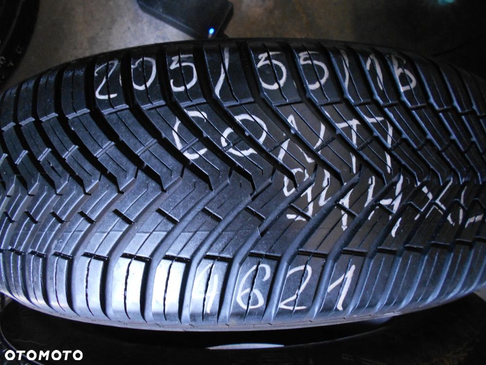 OPONY  205/55R16 CONTINENTAL ALL SEASON CONTACT XL DOT 4621 /  4720 7.7MM - 4