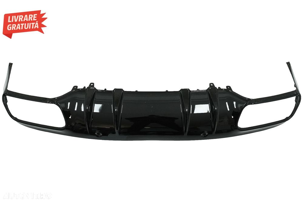 Difuzor Bara Spate Evacuare Dubla si Tobe Ornament Mercedes C-Class C205 A205 Coup- livrare gratuita - 7