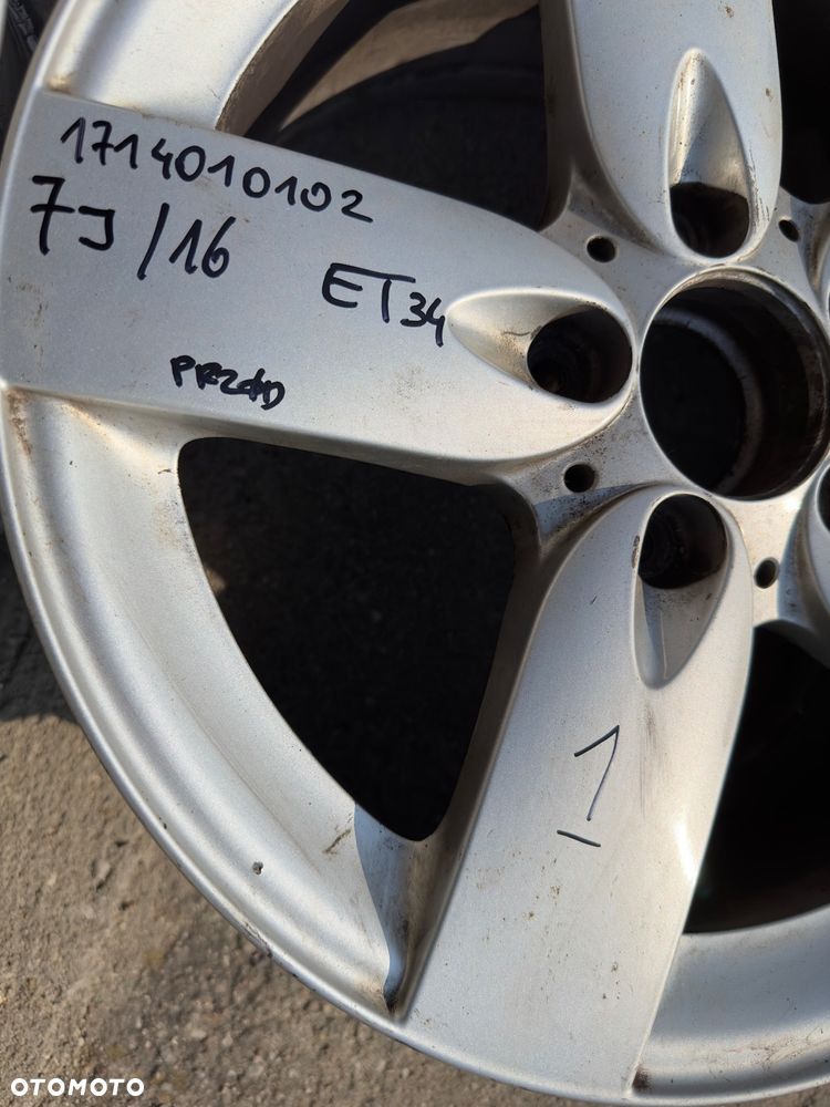 16’ felga felgi  aluminiowe oryginal felga mercedes SLK c CLK ET 30 34 - 3