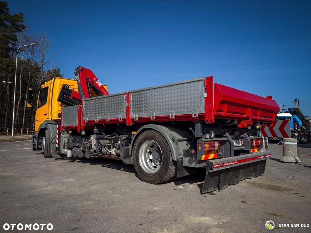 Mercedes-Benz AXOR 1824 4x2 HMF 975 HDS Żuraw Wywrotka Rotator - 21