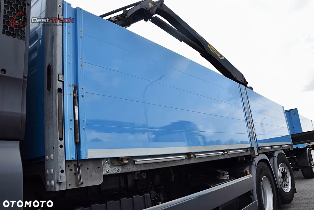 MAN TGX 26.540 /6X2/HDS PALFINGER 23.001L / OŚ POD. SKRĘTNA / CAŁY NA POD. - 6