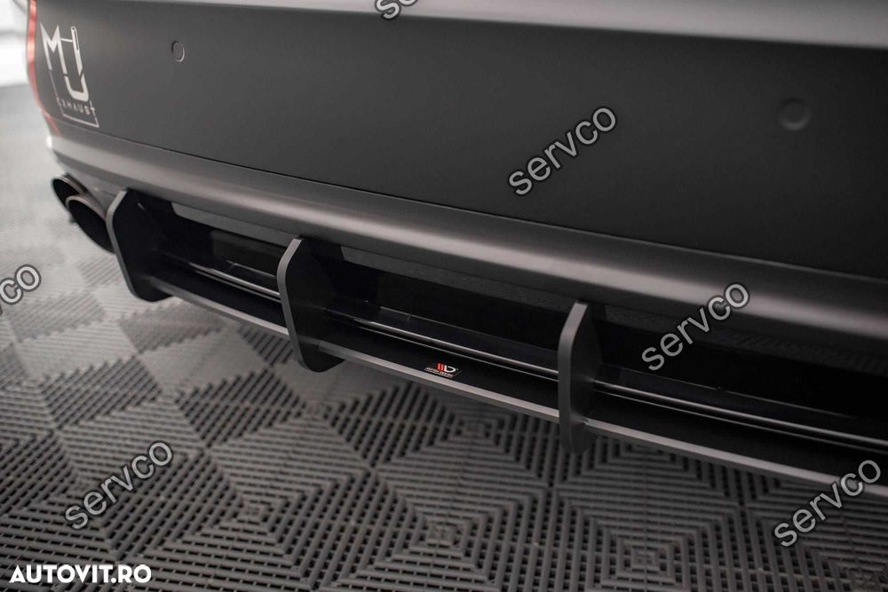 Prelungire difuzor bara spate Audi S8 D4 2012-2015 v7 - Maxton Design - 5