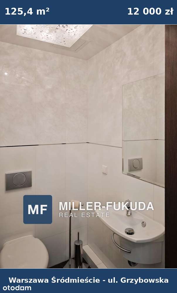 3-pokojowe mieszkanie 125,40 m² | Śródmieście, ul. Grzybowska