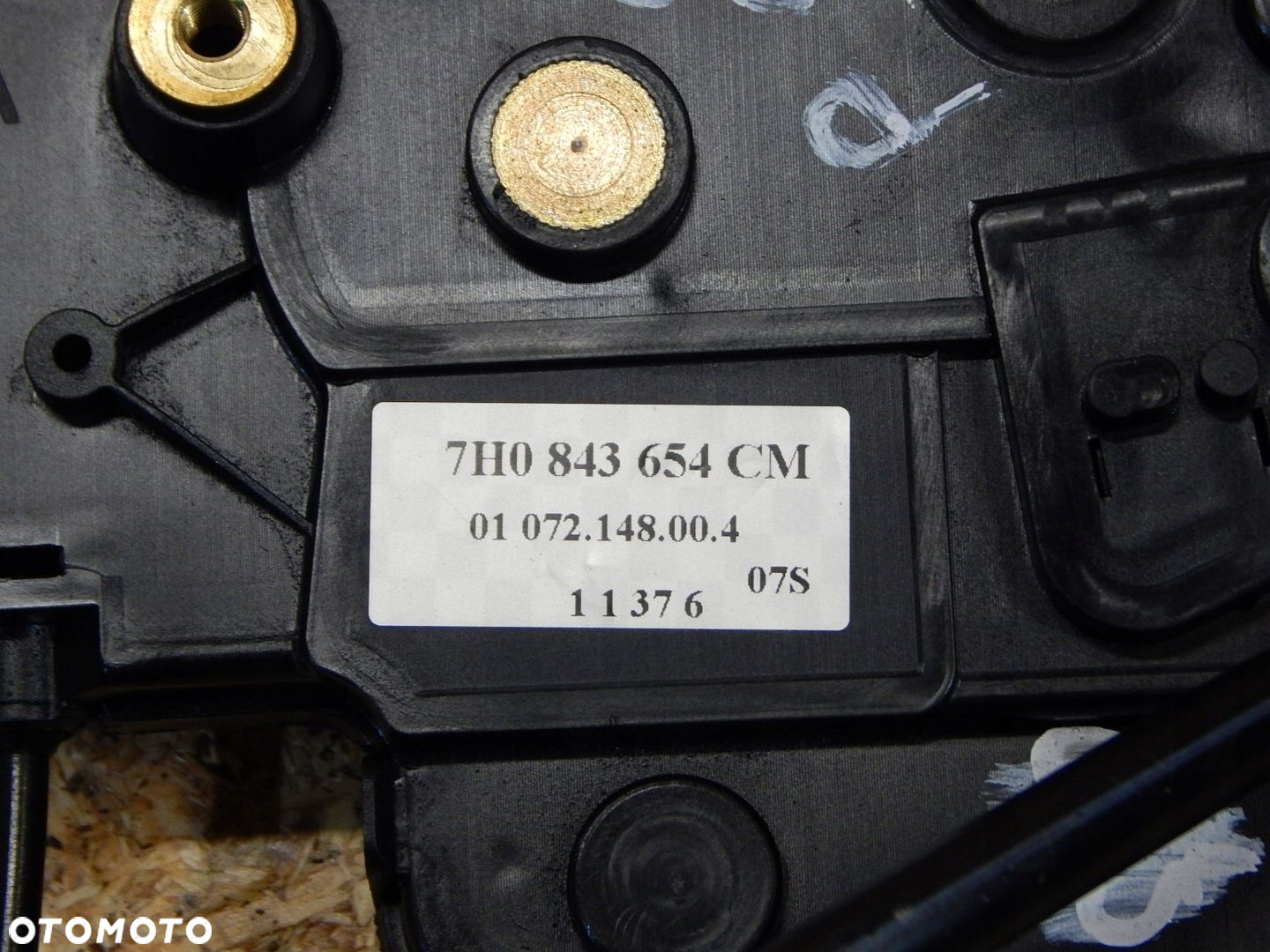 VW T5 zamek drzwi przesuwnych PRAWY 7H0843654CM - 2