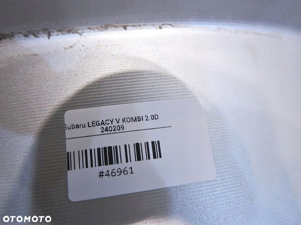 FELGA FELGI ALUMINIOWE 18 5x100 7.5J ET56 SUBARU LEGACY V - 4