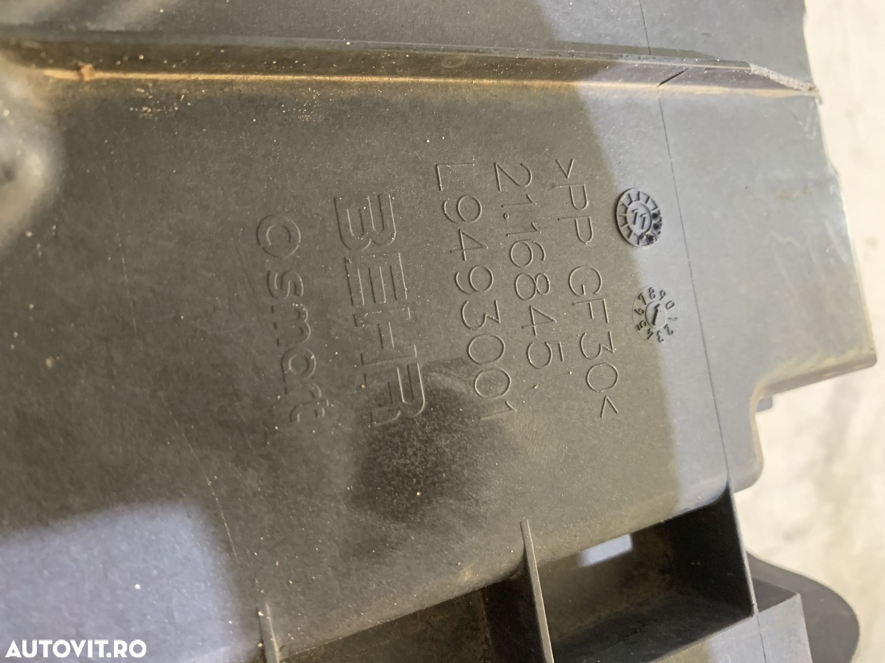 Ventilator, Electoventilator, Smart For Two, 2007, 2008, 2009, 2010, 2011, 2012, 2013, cod origine OE A0002009323. - 8
