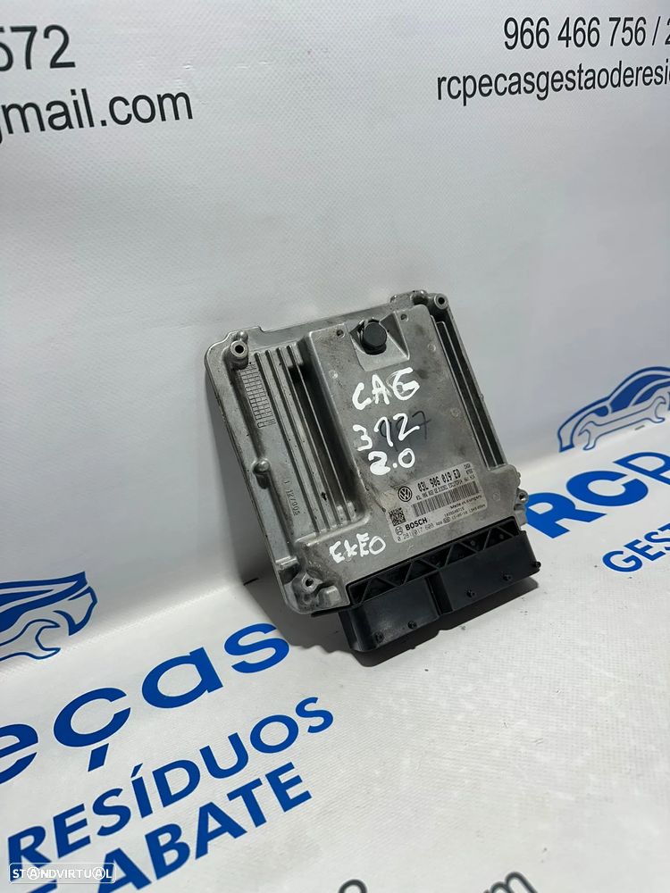 .Centralina Motor Bosch VW VAG Seat Exeo 3R 2.0 TDi CAG 03L906019ED 0281017608 2008 - 2011 - 2