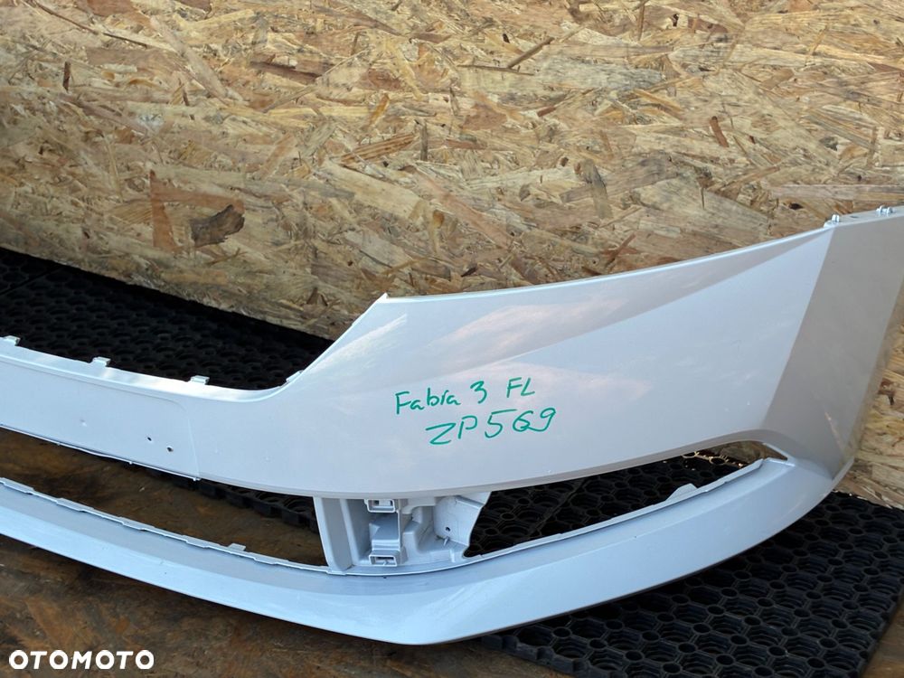 SKODA FABIA 3 III LIFT ZDERZAK PRZÓD  PRZEDNI  SKORUPA 128531190100 6V0807221F - 4