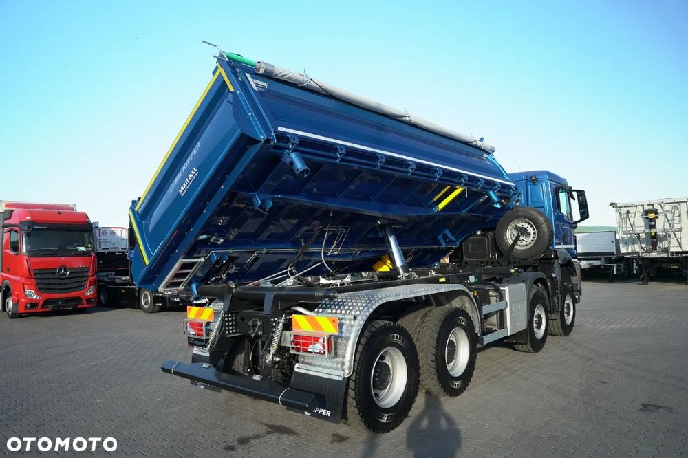 MAN TGS 41.480 / 8X6 / WYWROTKA 3 STRONNA / BORDMATIC / KH KIPPER / AUTOMAT / FABRYCZNIE NOWY / 2026 / - 11