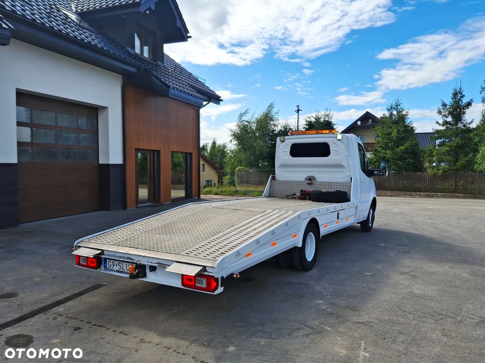 Mercedes-Benz Sprinter 519 3500 Kg DMC Laweta Autolaweta Pomoc Drogowa Silnik 3.0 V6 Koła Bliźniacze Wersja Kamper Obracane Fotele 3 Miejsca Elektryczne Fotele Z Pamięcią Nawigacja Łopatki F1 Światła Full Led - 5
