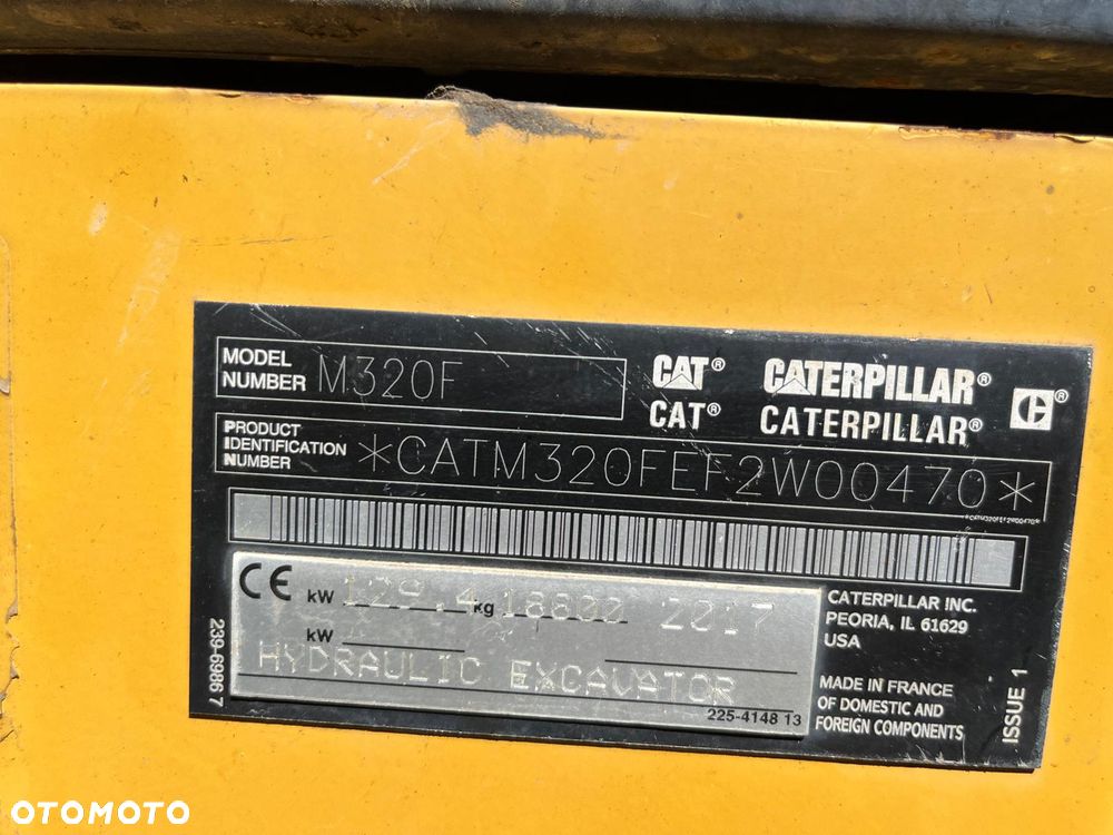 Caterpillar Cat M320F 7660 mtg z Niemiec Volvo Liebherr - 4