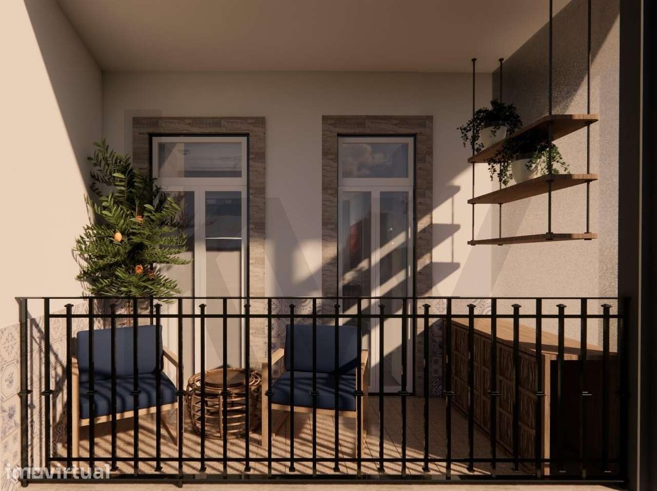 Apartamento T1 com terraço e jardim na Estrela, Lisboa - Grande imagem: 5/16