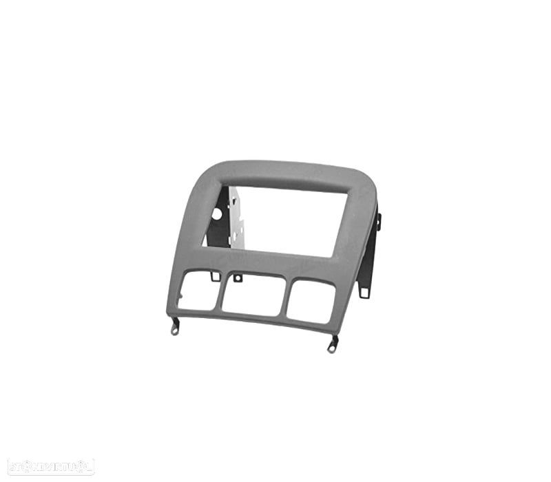 MOLDURA ADAPTADOR PRETO PARA RADIO 2-DIN PARA MERCEDES CLASE-S - 1