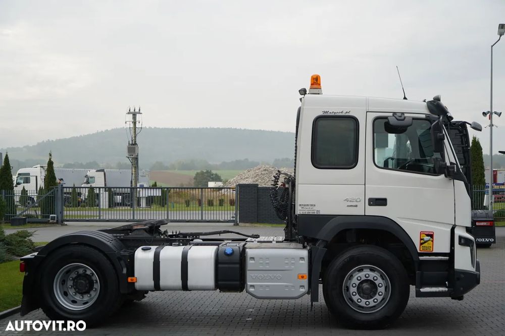 Volvo FMX 420 / RETARDER / 13 LITRI / CABINĂ JOSĂ / I-SHIFT / EURO 6 - 9