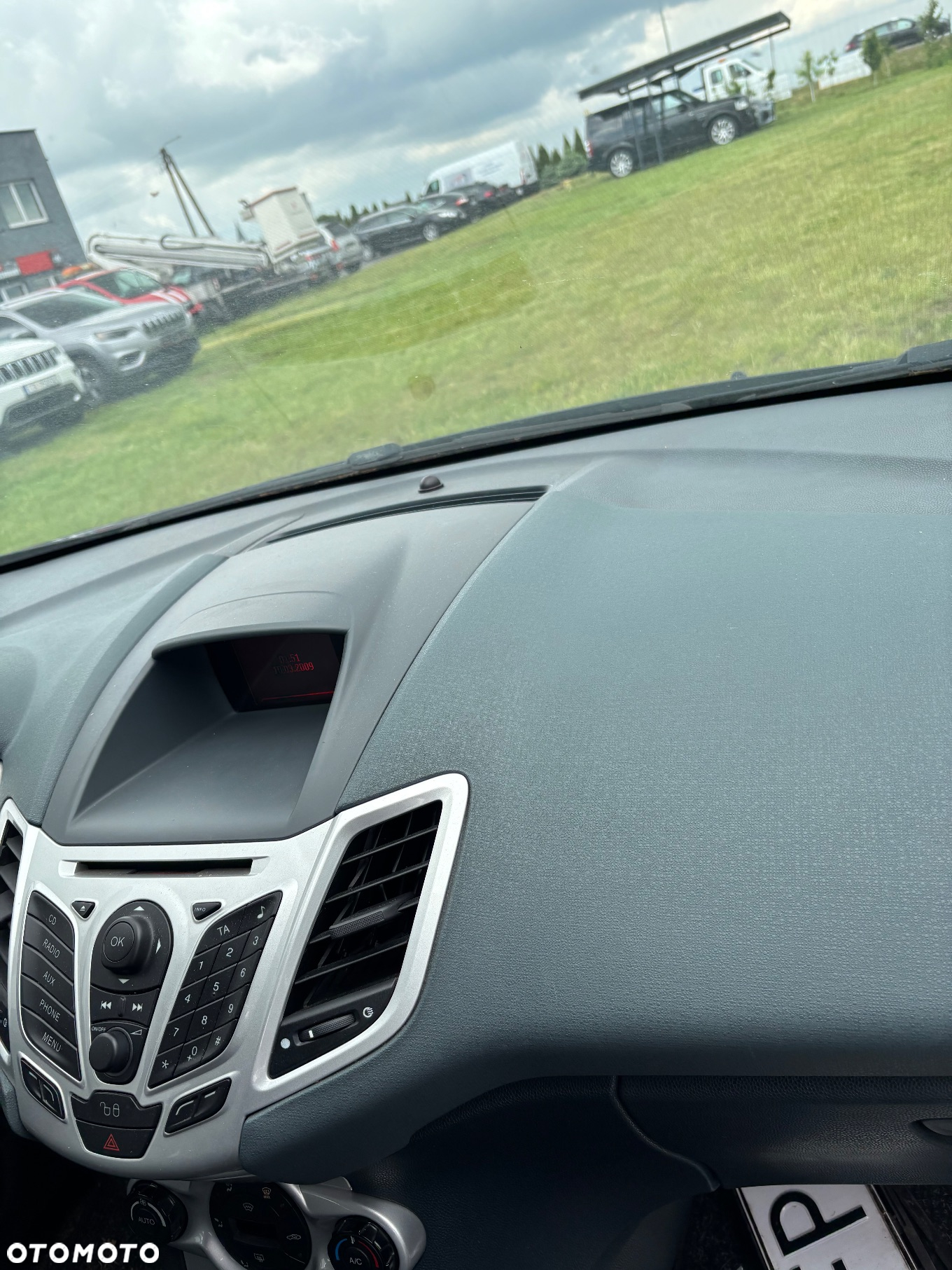 FORD FIESTA MK7 DESKA ROZDZIELCZA KOKPIT PODUSZKI SENSOR PASY - 3