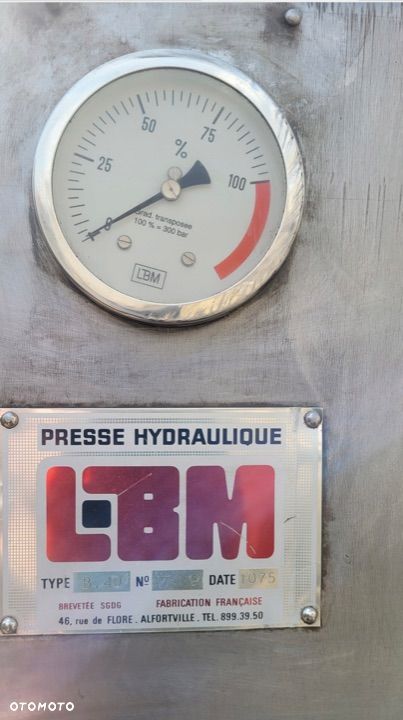 Części prasa hydrauliczna LBM 40 ton 40t