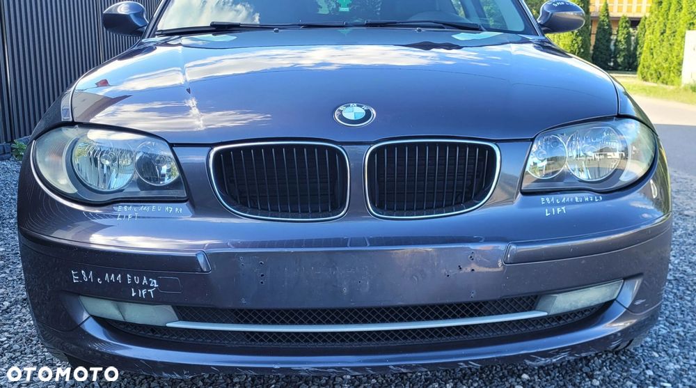 ZDERZAK PRZÓD PRZEDNI BMW E81 E87 A22 SPARKLING GRAPHITE LIFT C111 - 1