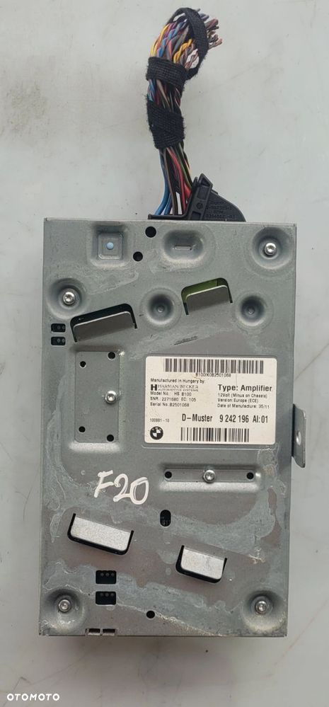 WZMACNIACZ HARMAN KRADON BMW F20 F21 9242196 - 1