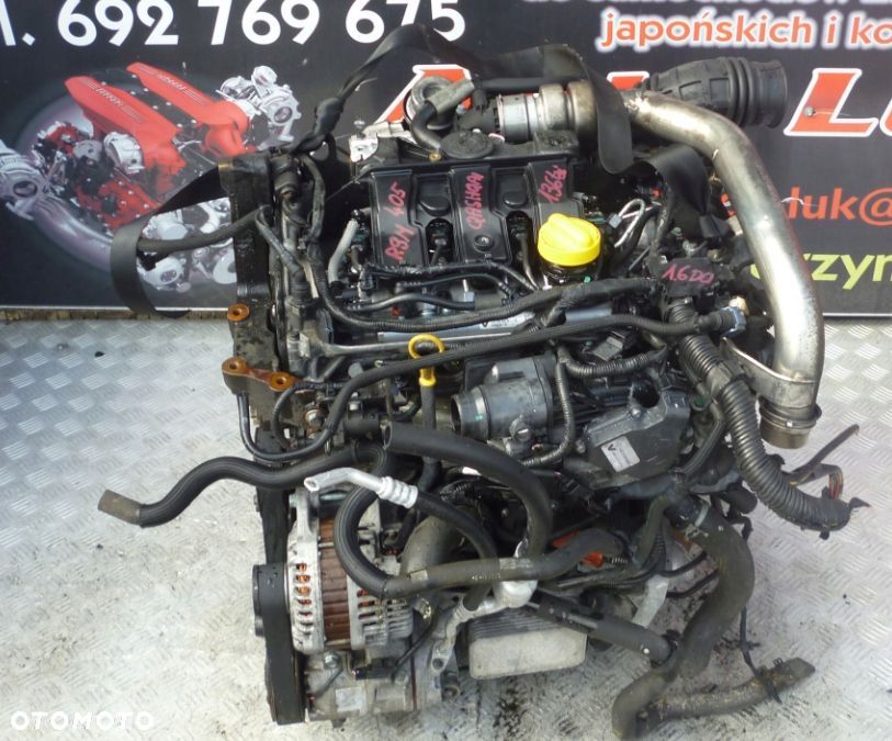 SILNIK KOMPLETNY NISSAN QASHQAI 1.6 DCI R9M 405 136 TYS - 1