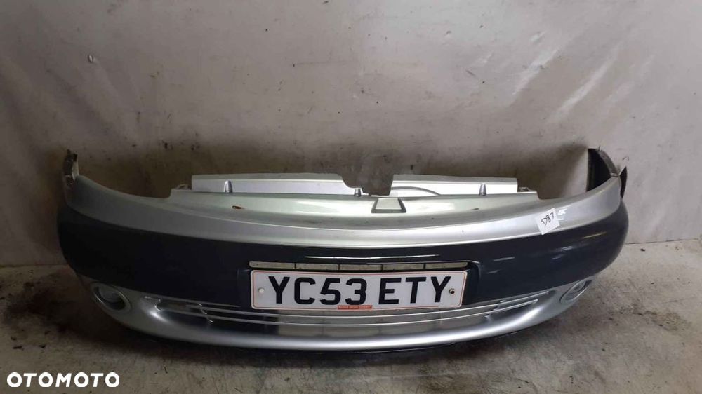 ! ZDERZAK PRZÓD PRZEDNI CITROEN XSARA EZRC SREBRNY HALOGENY - 1