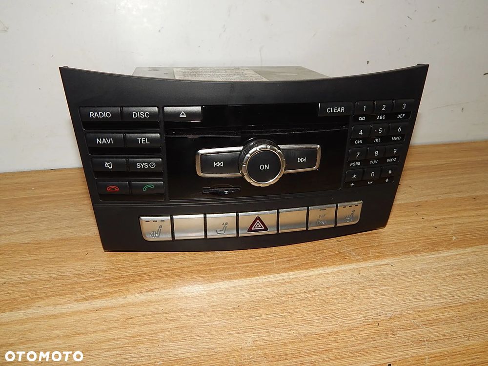 Radio nawigacja ekran moduł wzmacnacz Mercedes E klasa 212 W212 Lift w207 w218 09-16  Łuków części - 2