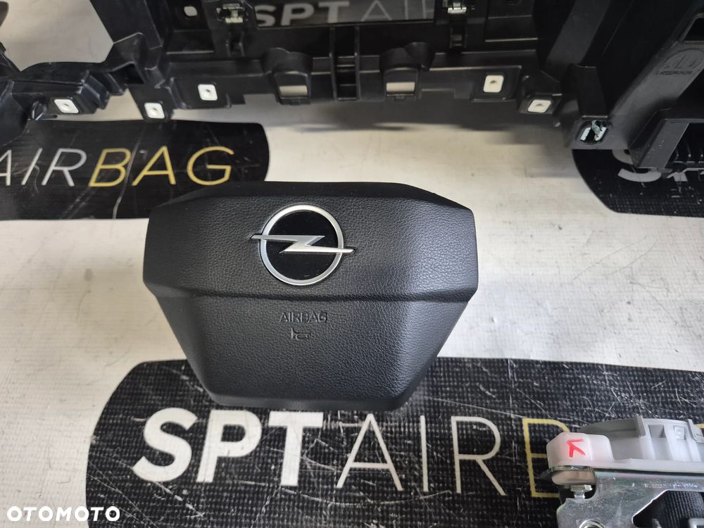 OPEL VIVARO C LIFT DESKA ROZDZIELCZA KONSOLA KOKPIT PULPIT PODUSZKI AIRBAG AIR BAG PASY KIT SET - 5