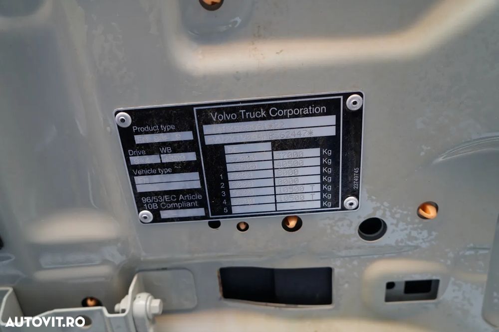 Volvo FMX 460 / 8x4 / BASCULATOR SPATE / MEILLER KIPPER / EURO 6 / - 38