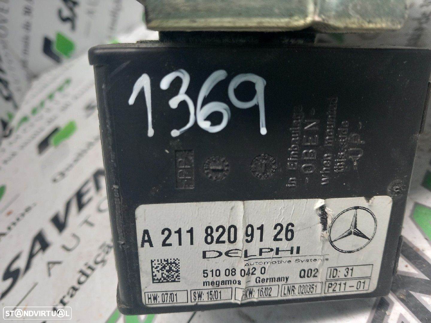 Módulo Eletrónico Mercedes-Benz C-Class (W203) - 3