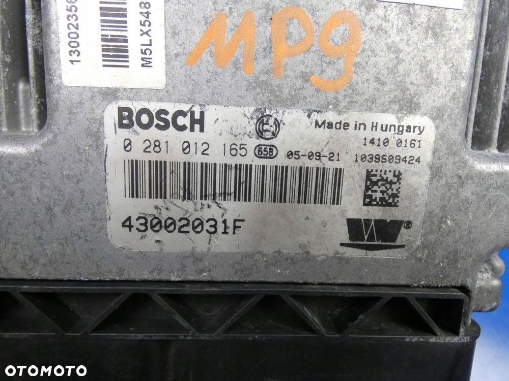 LDV MAXUS 2.5 CRD STEROWNIK KOMPUTER SILNIKA - 2