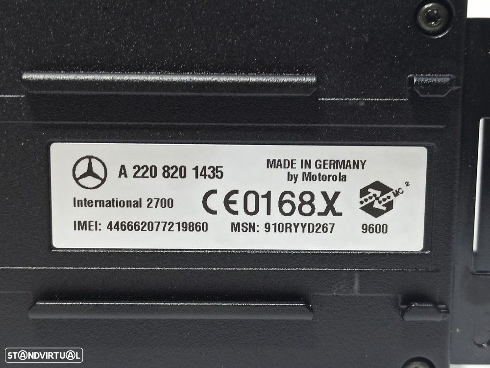 MÓDULO ELETRÓNICO MERCEDES CLASE S (W220) BERLINA 500 (220.075) - 4